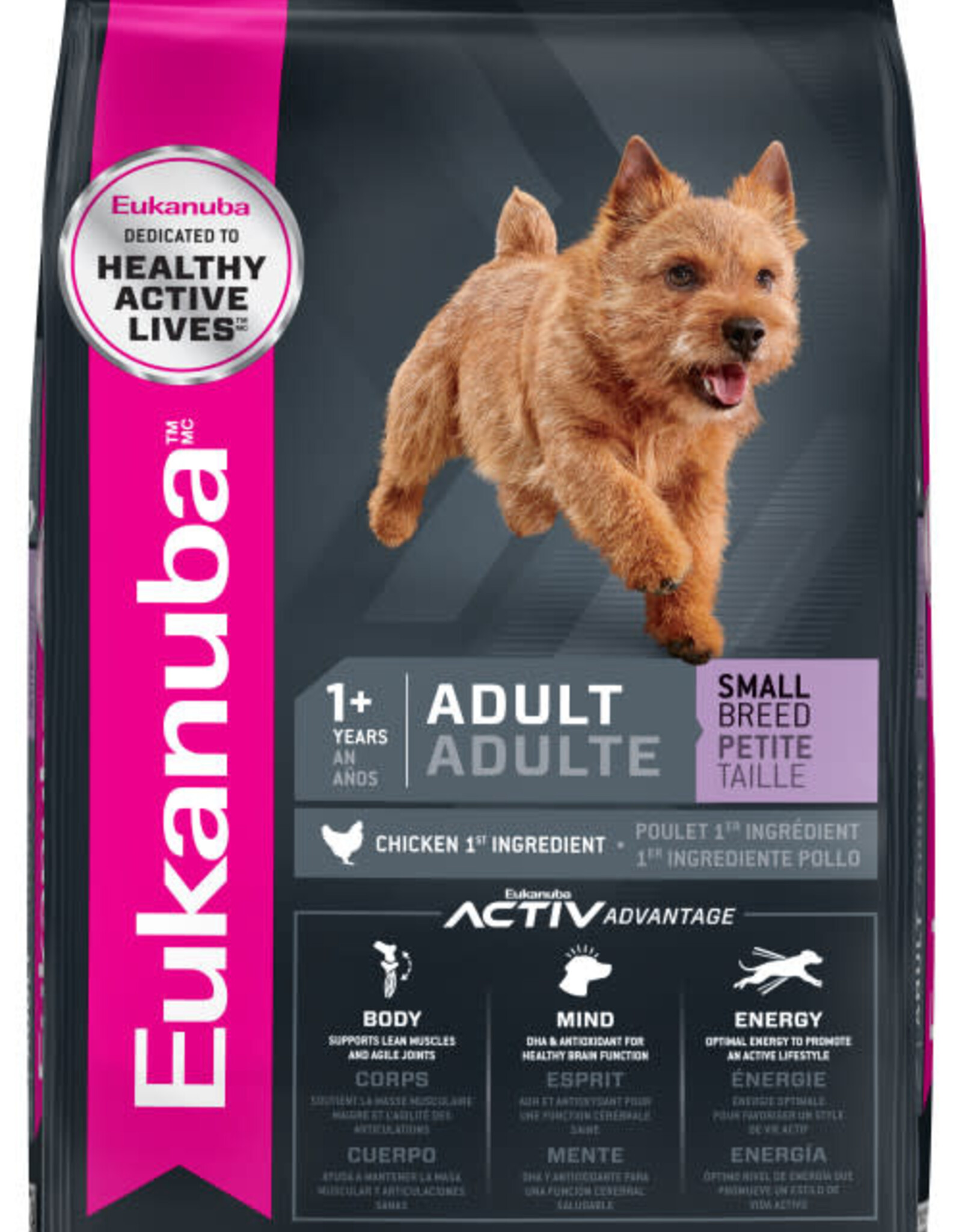 Eukanuba Eukanuba Adult Small Breed Chicken Flavor Dry Dog Food - 4.5 lb