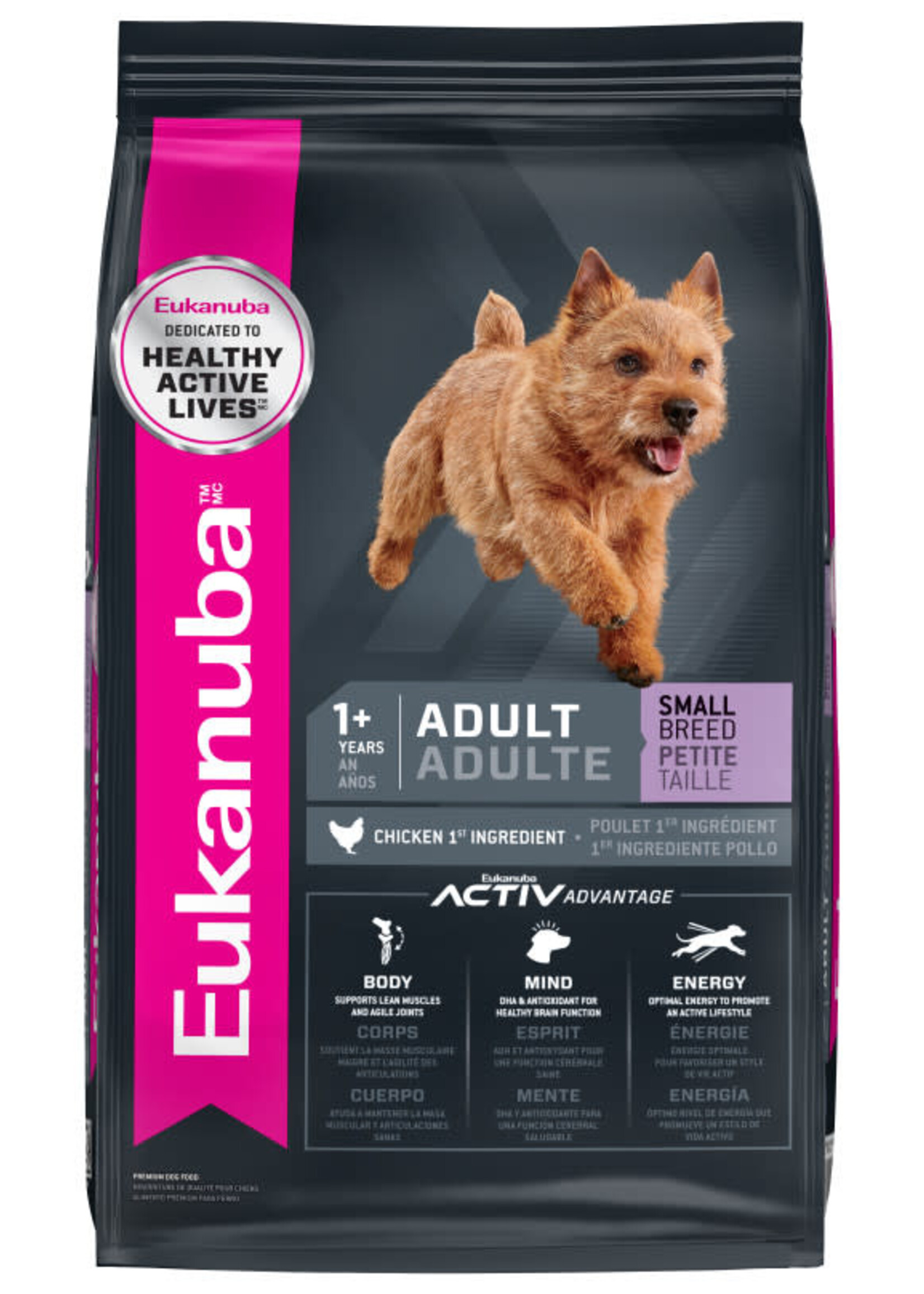 Eukanuba Eukanuba Adult Small Breed Chicken Flavor Dry Dog Food - 4.5 lb