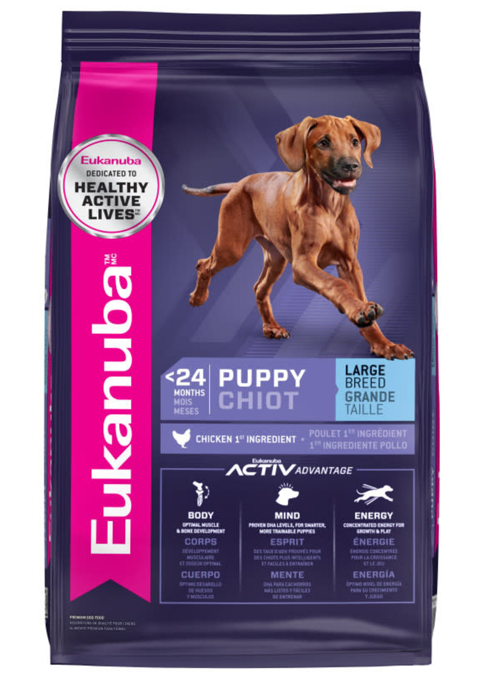 Eukanuba Eukanuba Large Breed Puppy Chicken Dry Dog Food - 33 lb