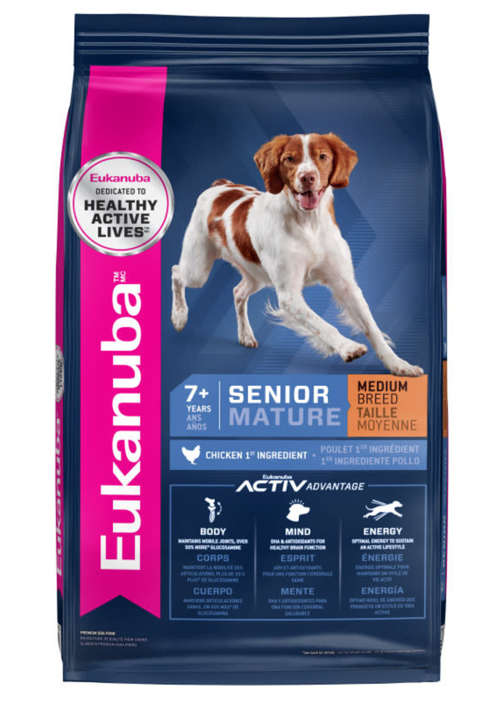 Eukanuba Eukanuba Medium Breed Senior Dry Dog Food - 15 lb