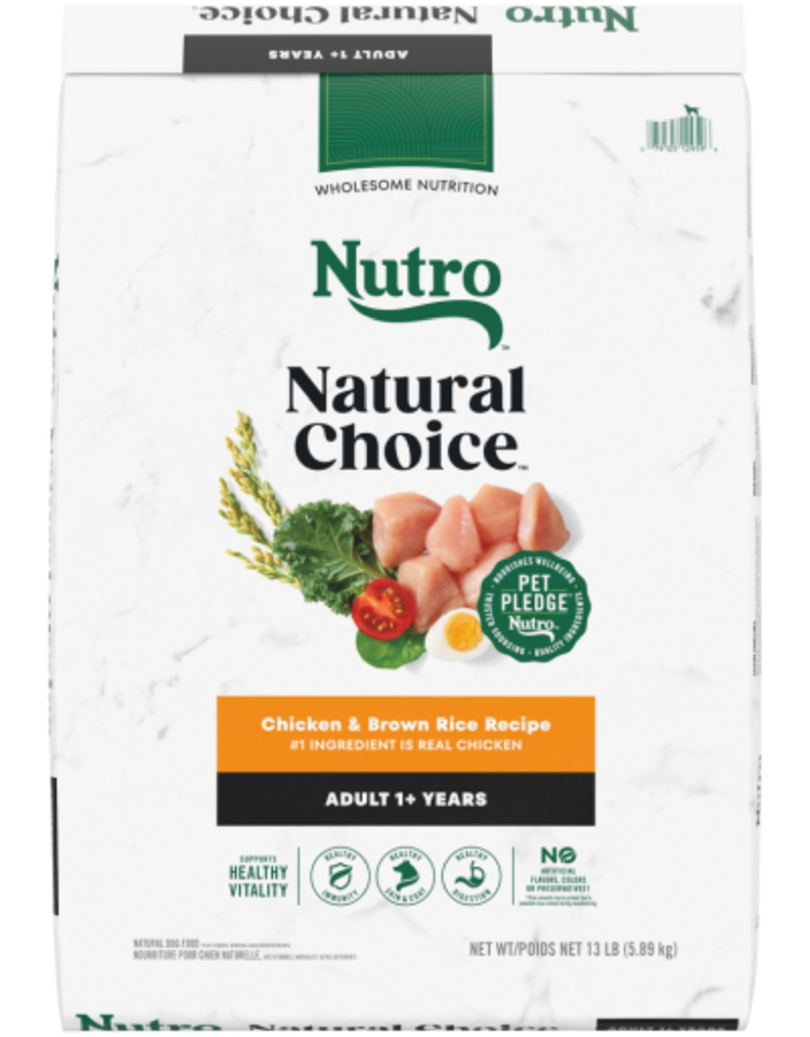 Nutro Nutro Natural Choice Adult Dry Dog Food Chicken & Brown Rice - 13 lb
