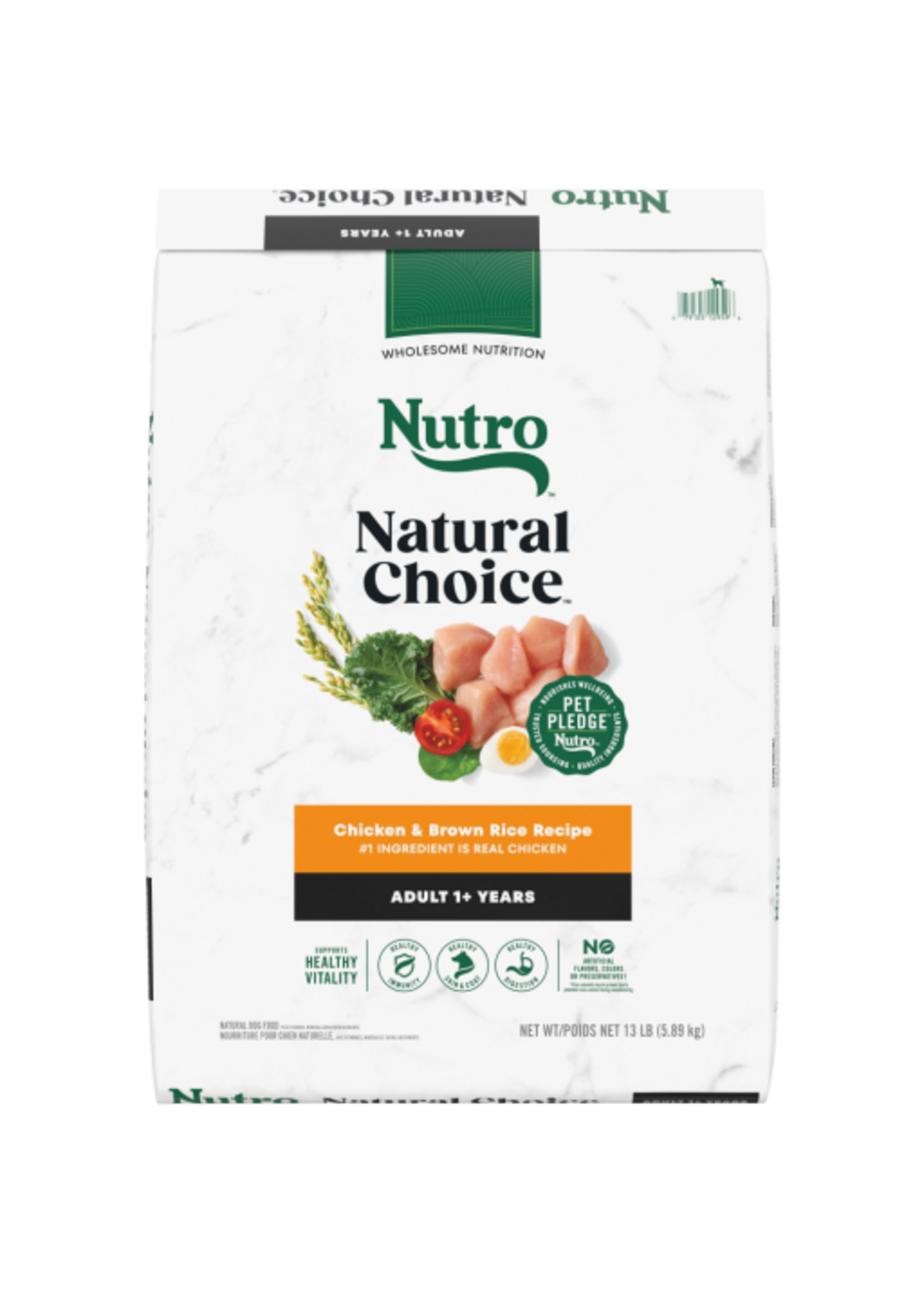 Nutro Nutro Natural Choice Adult Dry Dog Food Chicken & Brown Rice - 13 lb