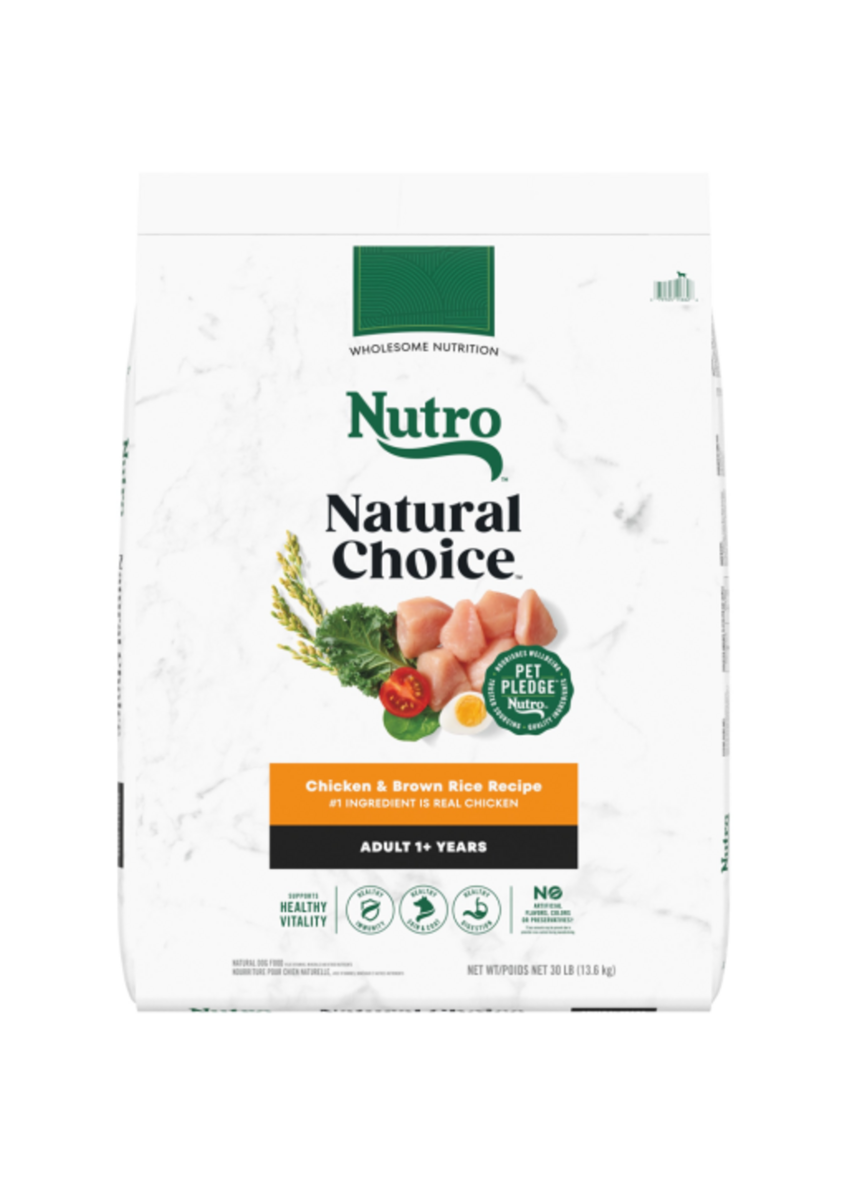 Nutro Nutro Natural Choice Adult Dry Dog Food Chicken & Brown Rice - 30 lb