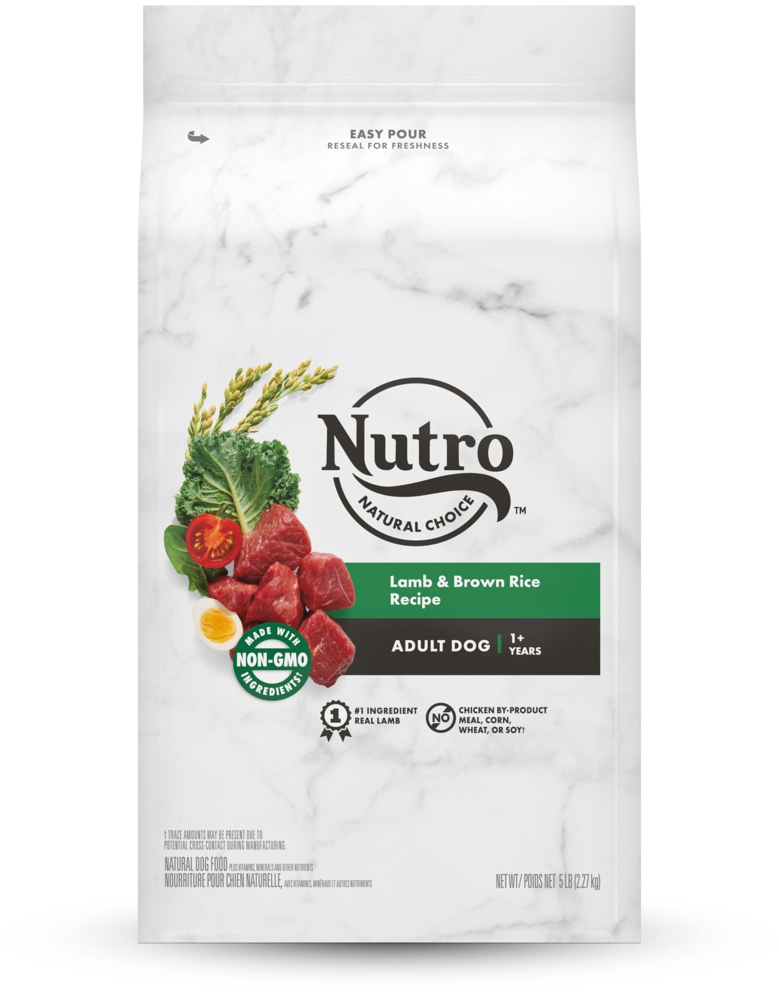 Nutro Nutro Natural Choice Adult Dry Dog Food Lamb & Brown Rice - 5 lb