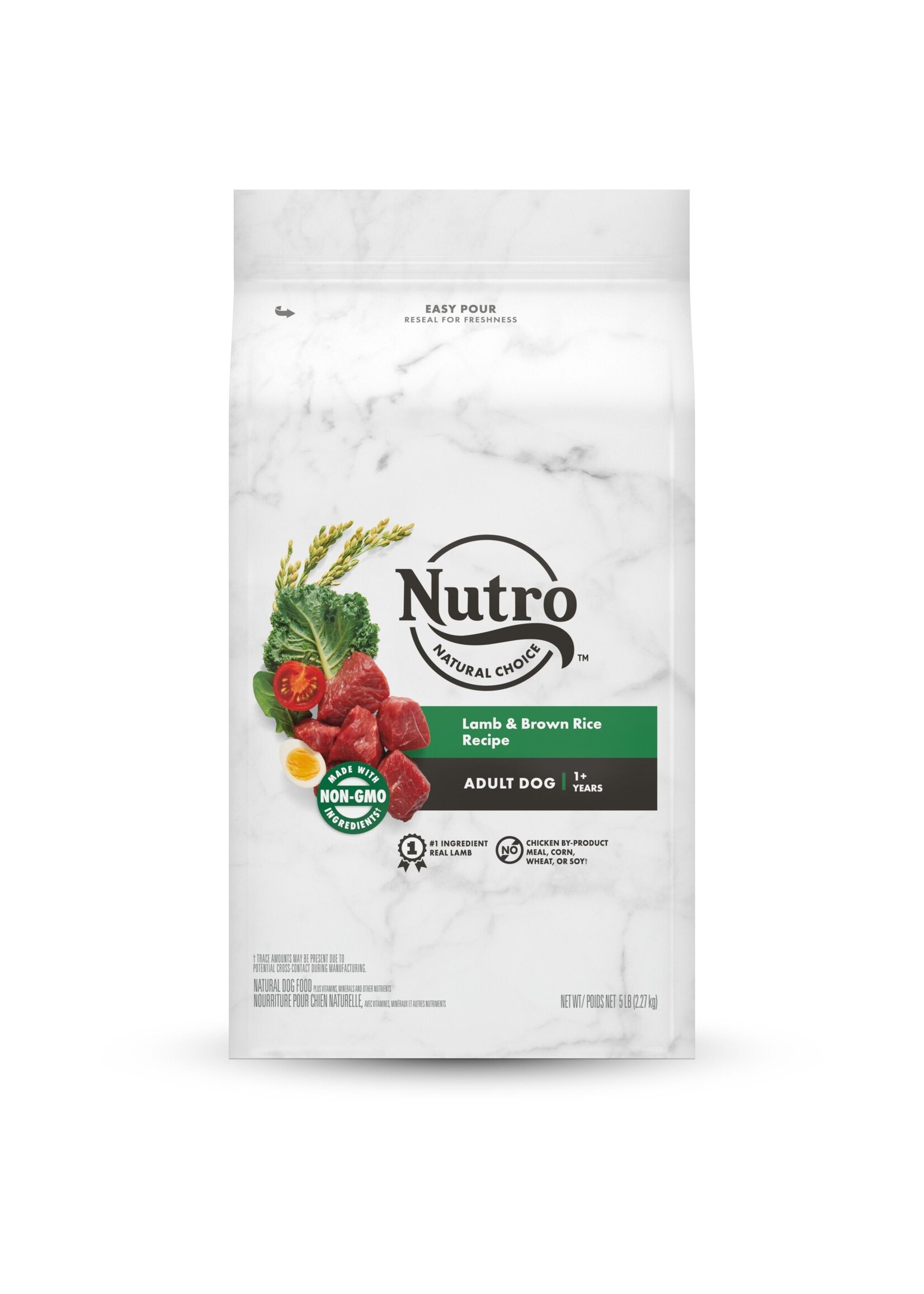 Nutro Nutro Natural Choice Adult Dry Dog Food Lamb & Brown Rice - 5 lb