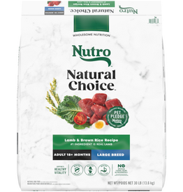 Nutro Nutro Natural Choice Adult Large Breed Dry Dog Food Lamb & Brown Rice - 30 lb