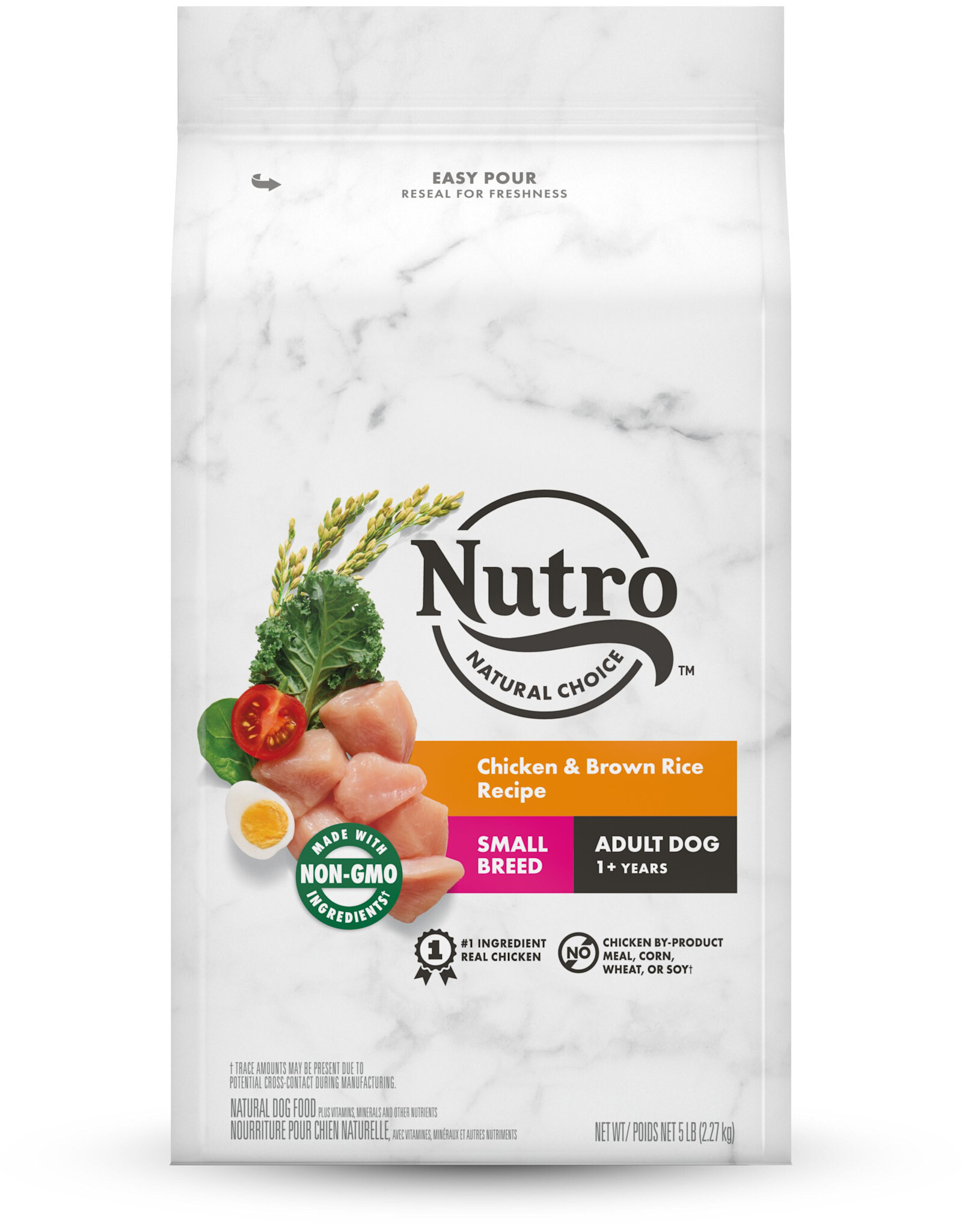 Nutro Nutro Natural Choice Adult Small Breed Dry Dog Food Chicken & Brown Rice - 5 lb