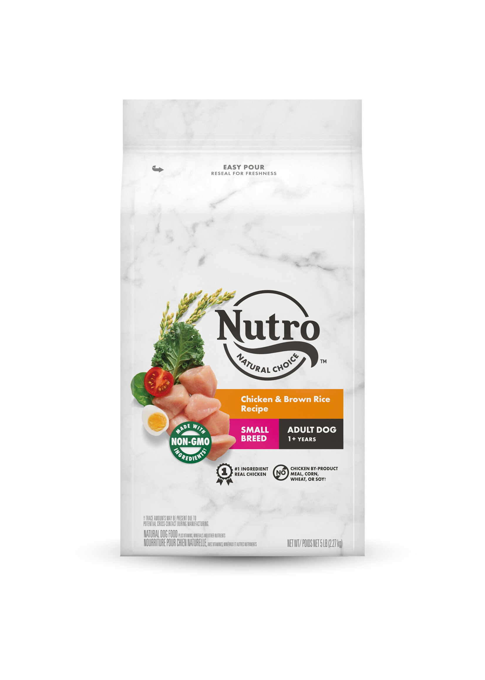 Nutro Nutro Natural Choice Adult Small Breed Dry Dog Food Chicken & Brown Rice - 5 lb