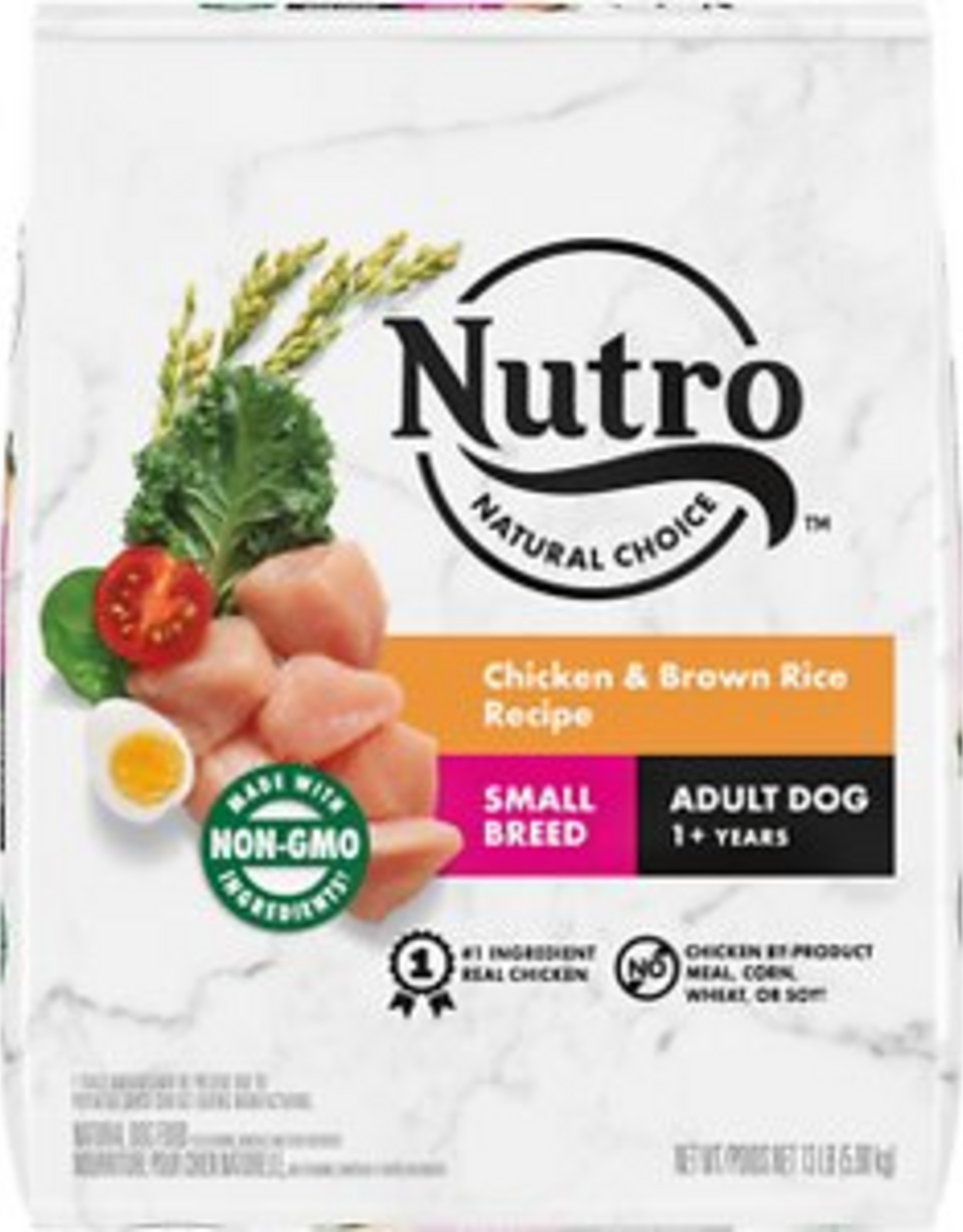 Nutro Nutro Natural Choice Adult Small Breed Dry Dog Food Chicken & Brown Rice - 13 lb