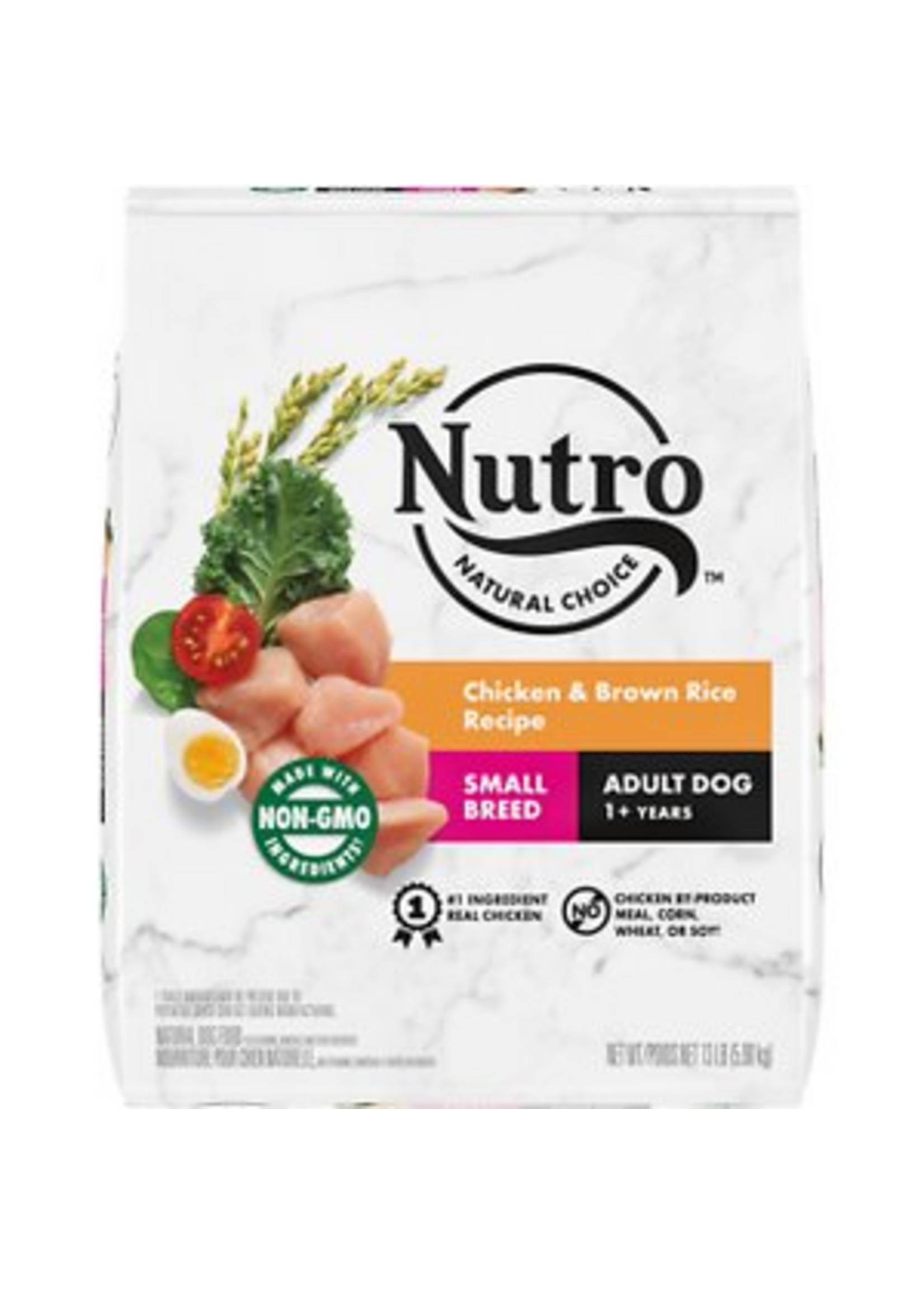 Nutro Nutro Natural Choice Adult Small Breed Dry Dog Food Chicken & Brown Rice - 13 lb