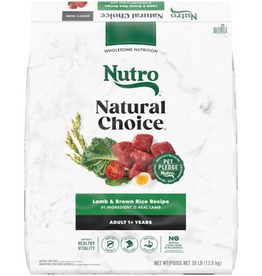 Nutro Nutro Natural Choice Adult Dry Dog Food Lamb & Brown Rice - 30 lb