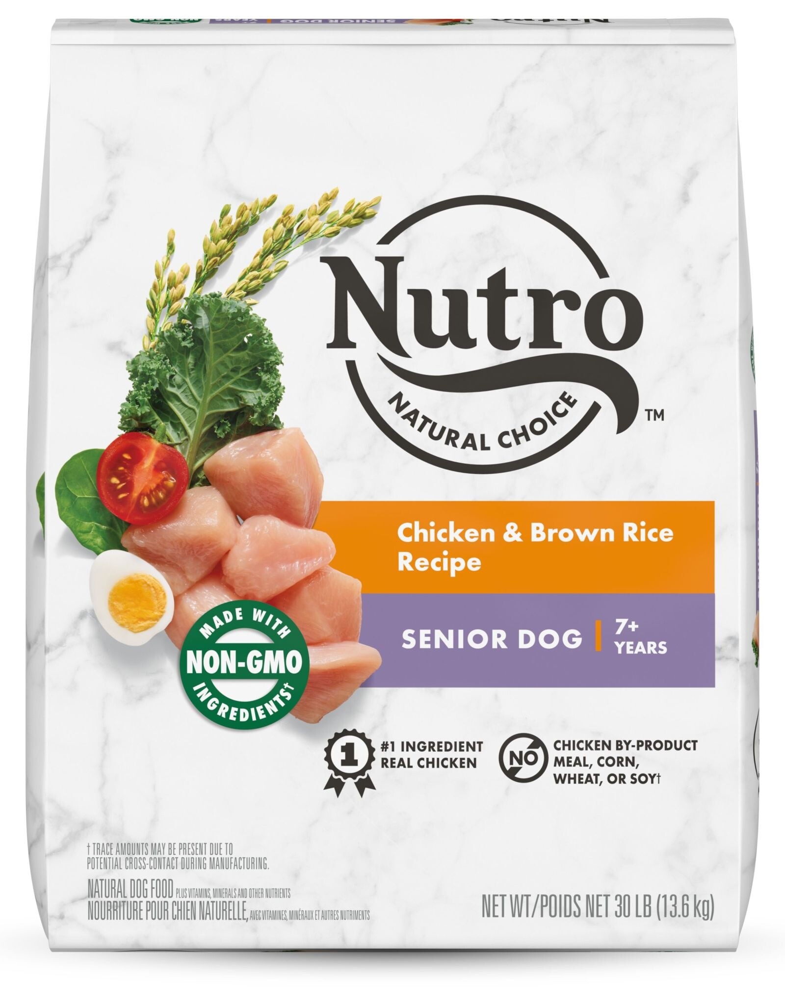 Nutro Nutro Natural Choice Senior Dry Dog Food Chicken & Brown Rice - 13 lb