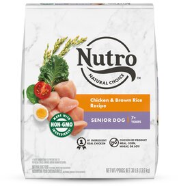 Nutro Nutro Natural Choice Senior Dry Dog Food Chicken & Brown Rice - 30 lb