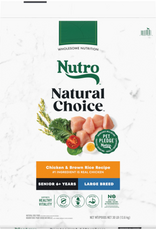 Nutro Nutro Natural Choice Senior Large Breed Dry Dog Food Chicken & Brown Rice - 30 lb