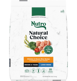 Nutro Nutro Natural Choice Senior Large Breed Dry Dog Food Chicken & Brown Rice - 30 lb