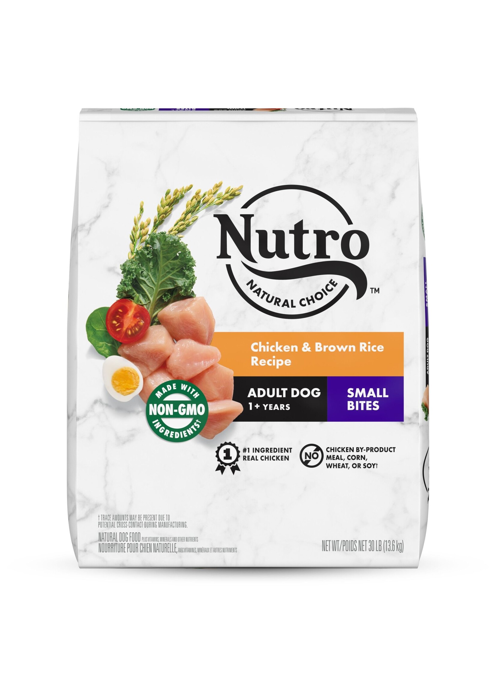 Nutro Nutro Natural Choice Small Bites Adult Dry Dog Food Chicken & Brown Rice - 30 lb