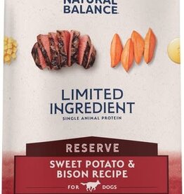 Natural Balance Natural Balance L.I.D. Grain Free Bison & Sweet Potato Dry Dog Food - 12 lb