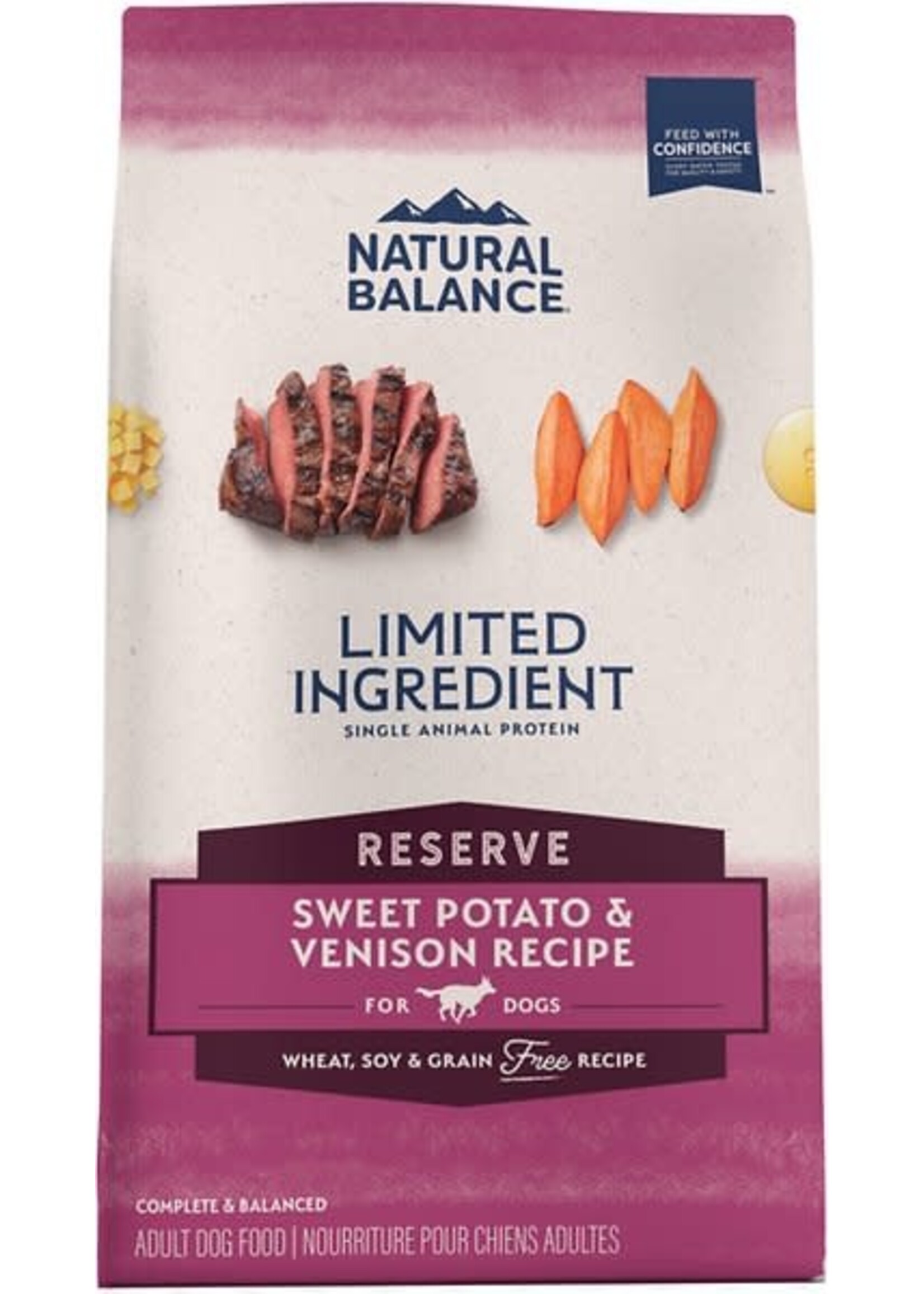 Natural Balance Natural Balance L.I.D. Grain Free Venison & Sweet Potato Dry Dog Food - 22 lb