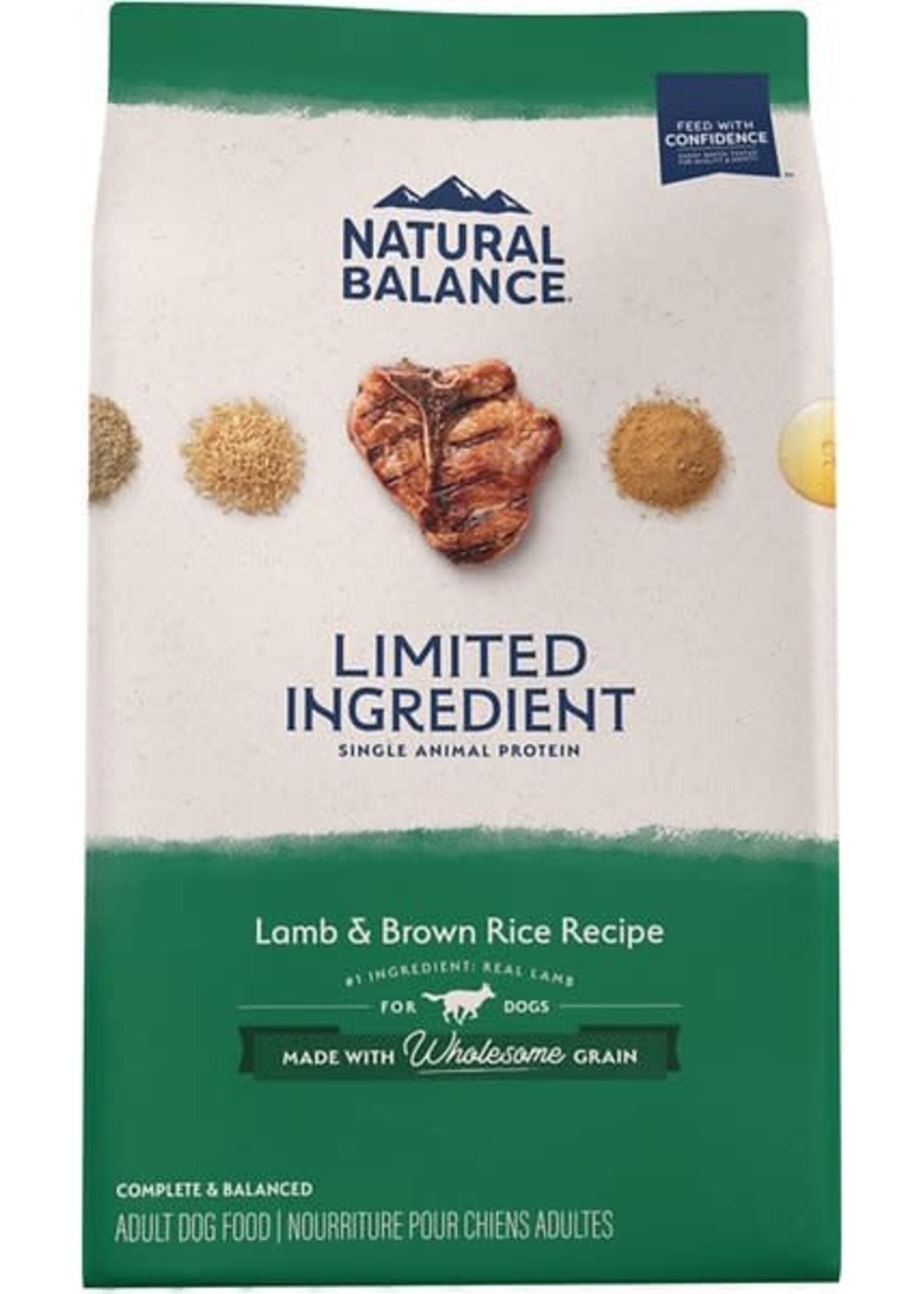 Natural Balance Natural Balance L.I.D. Lamb & Brown Rice Dry Dog Food - 12 lb