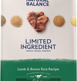 Natural Balance Natural Balance L.I.D. Lamb & Brown Rice Dry Dog Food - 12 lb