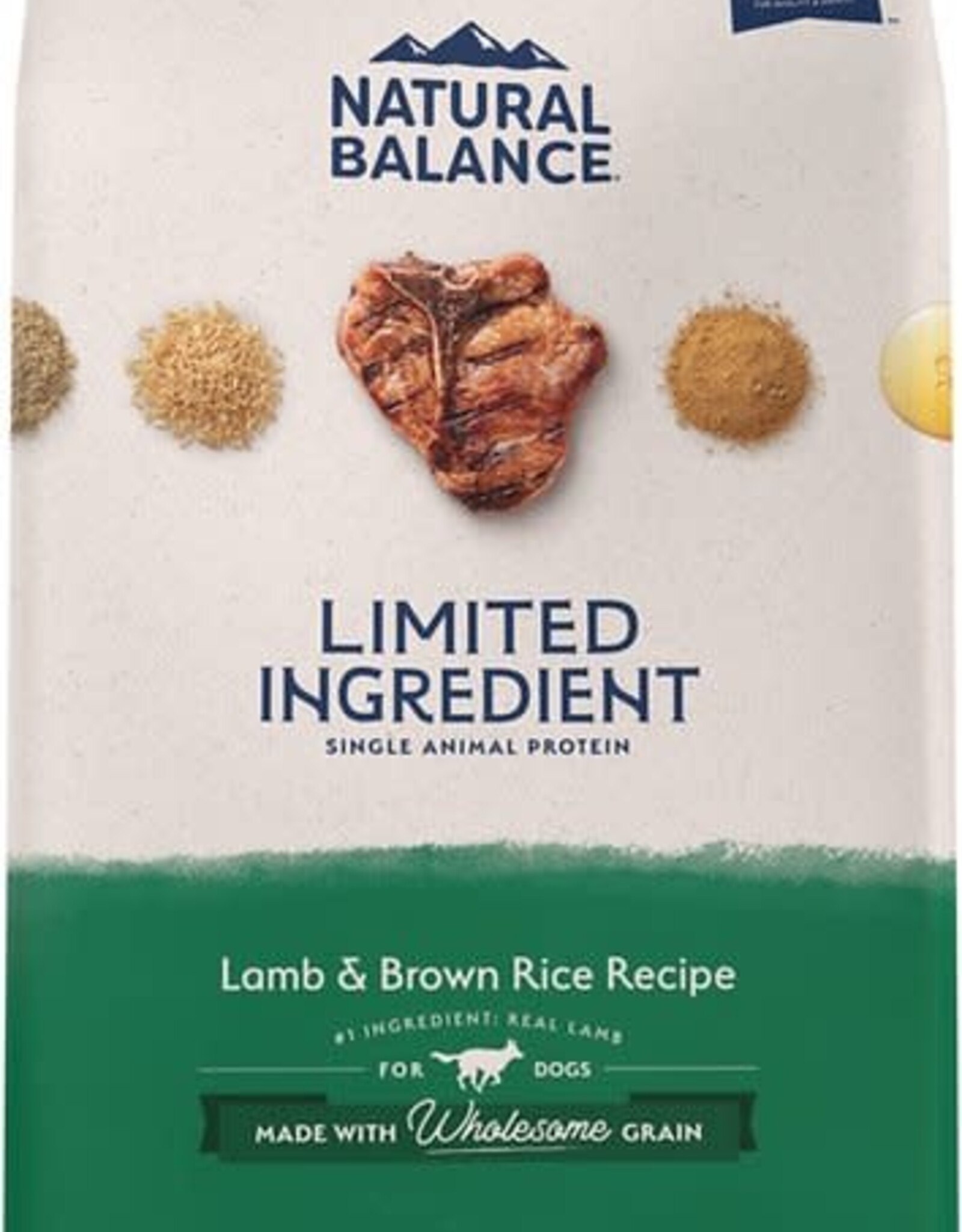 Natural Balance Natural Balance L.I.D. Lamb & Brown Rice Dry Dog Food - 4 lb