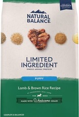 Natural Balance Natural Balance L.I.D. Lamb & Brown Rice Puppy Dry Dog Food - 12 lb