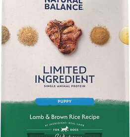 Natural Balance Natural Balance L.I.D. Lamb & Brown Rice Puppy Dry Dog Food - 24 lb