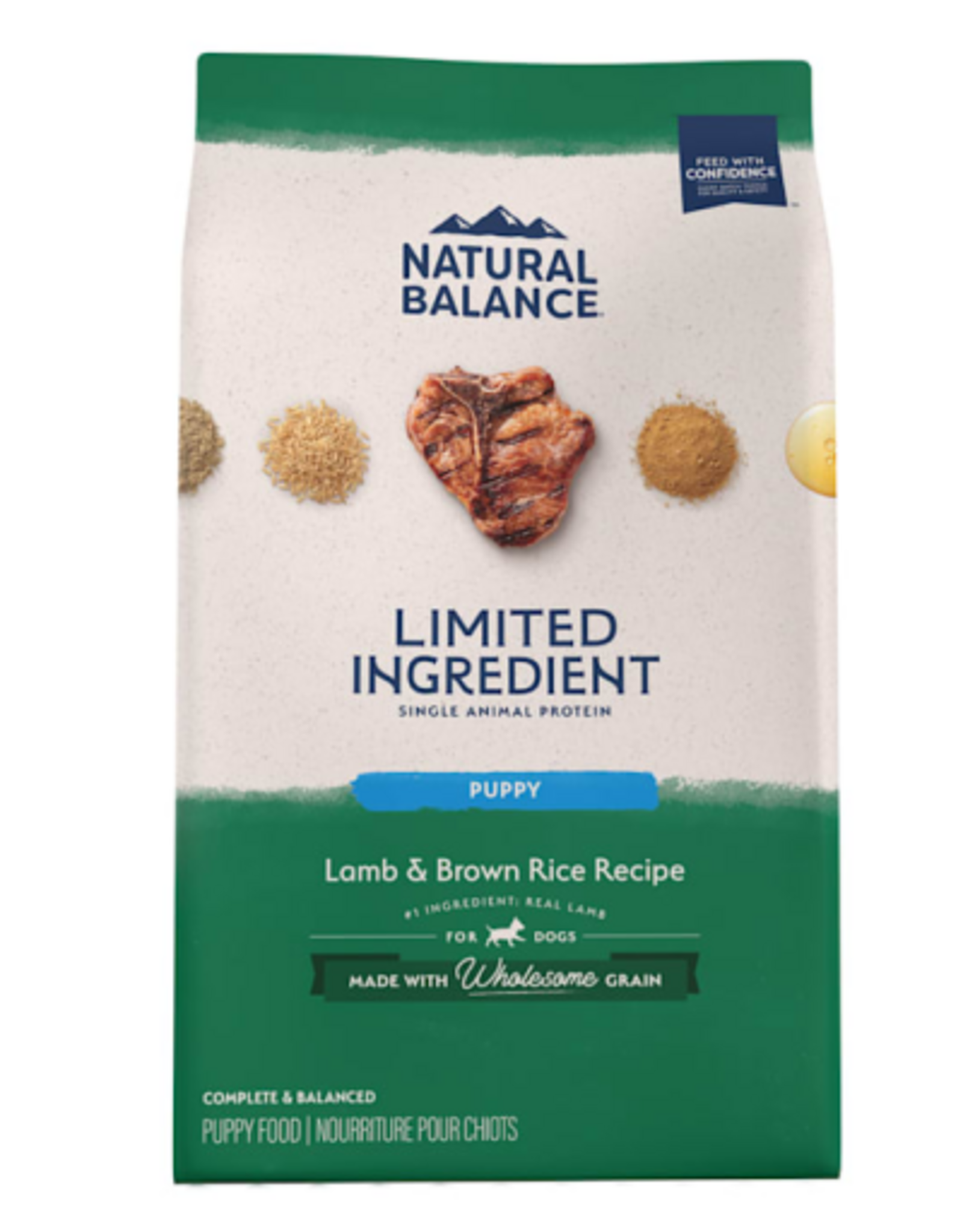 Natural Balance Natural Balance L.I.D. Lamb & Brown Rice Puppy Dry Dog Food - 4 lb