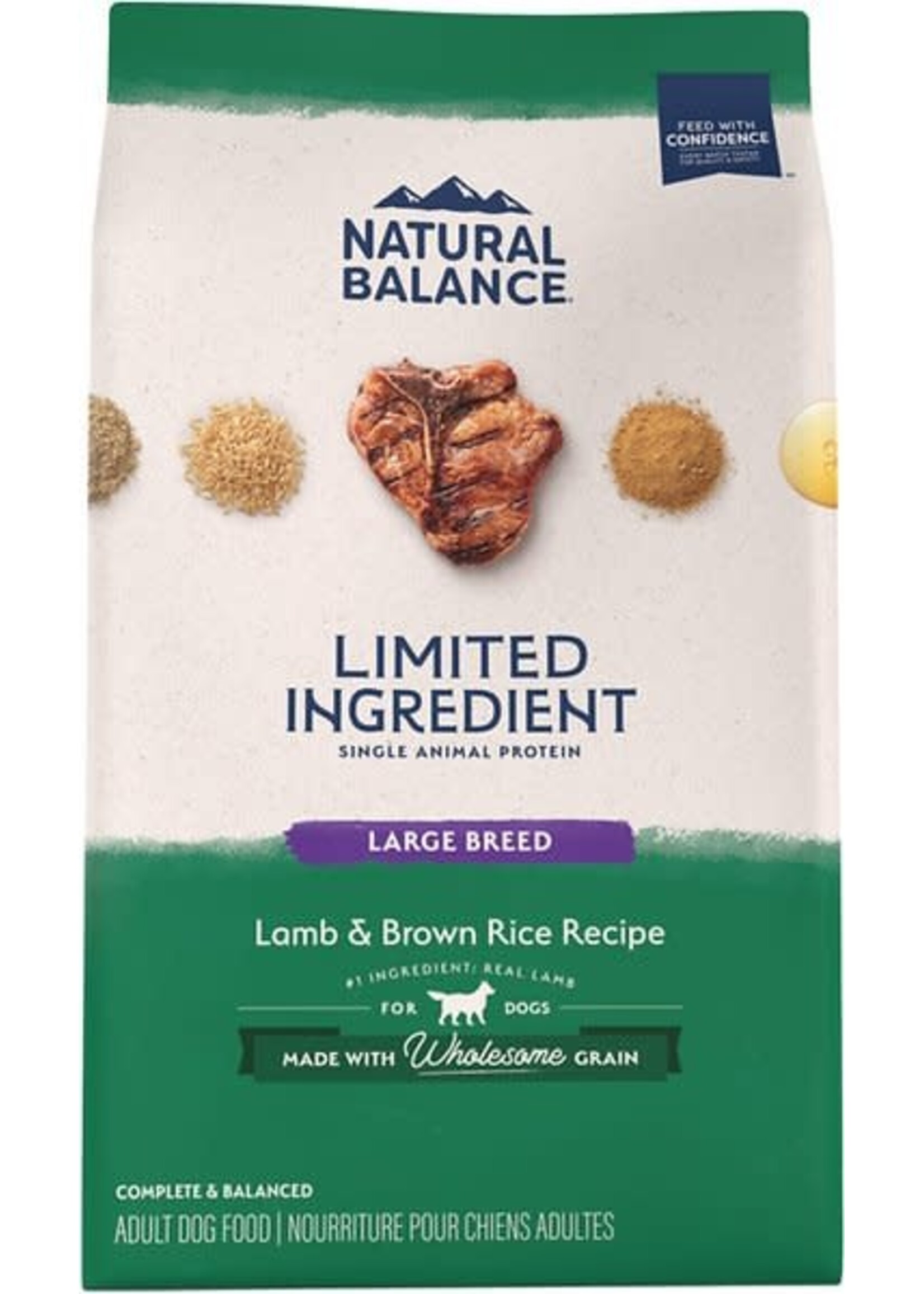 Natural Balance Natural Balance L.I.D. Large Breed Lamb & Brown Rice Dry Dog Food - 26 lb