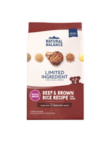 Natural Balance Natural Balance L.I.D. Small Breed Beef & Brown Rice Dry Dog Food - 4 lb