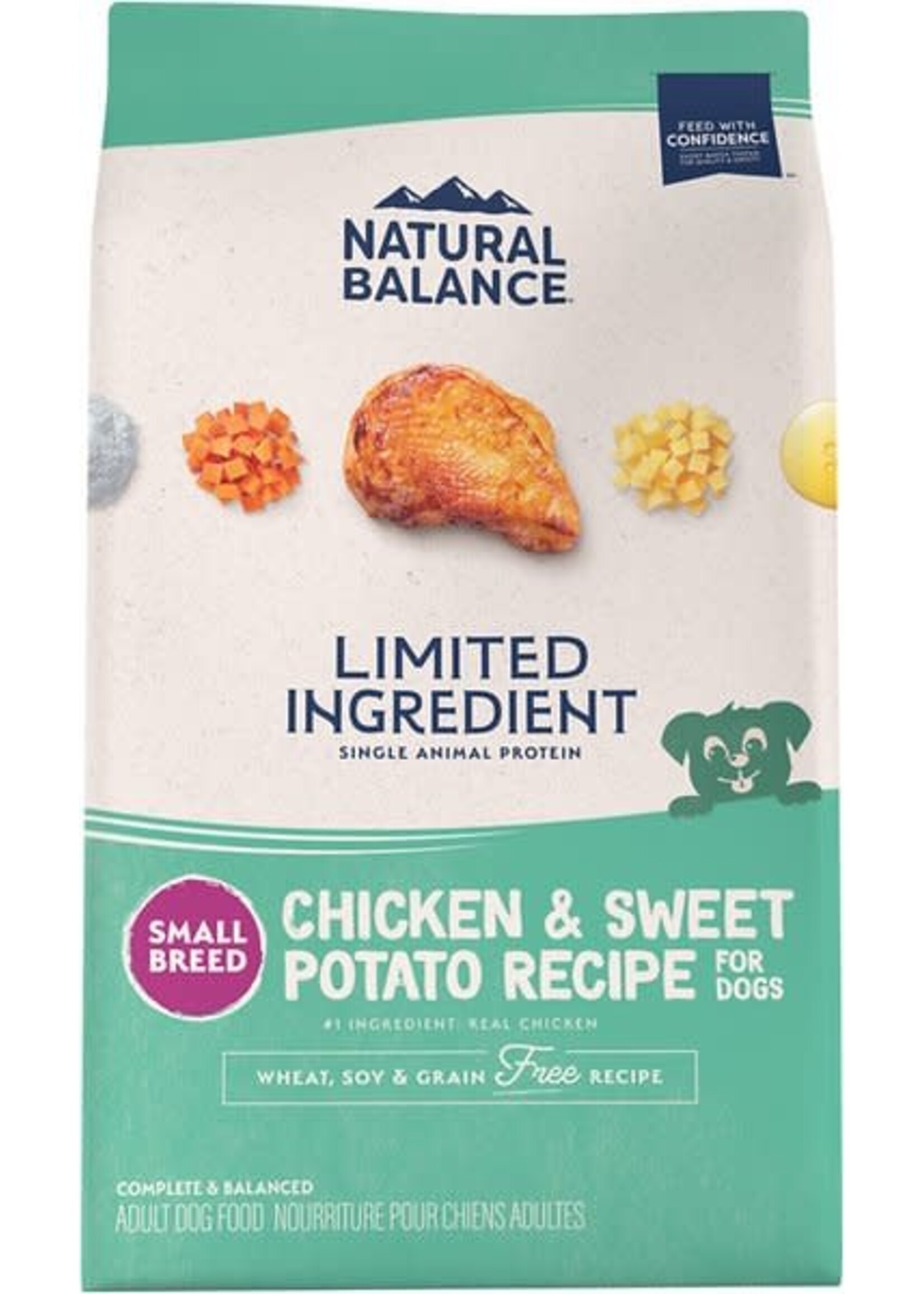 Natural Balance Natural Balance L.I.D. Small Breed Chicken & Sweet Potato Dry Dog Food - 4 lb