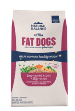 Natural Balance Natural Balance Ultra Fat Dogs Low Calorie Chicken & Salmon Dry Dog Food - 4 lb