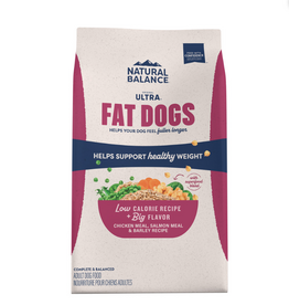 Natural Balance Natural Balance Ultra Fat Dogs Low Calorie Chicken & Salmon Dry Dog Food - 4 lb