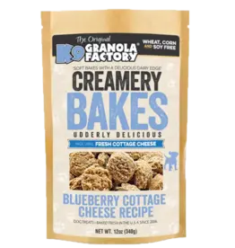 K9 Granola Factory K9 Granola Creamery Bakes Blueberry Cottage Cheese Dog Treats - 12 oz