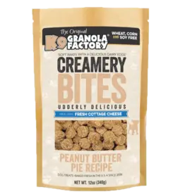 K9 Granola Factory K9 Granola Creamery Bites Peanut Butter Pie Dog Treats - 12 oz