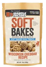 K9 Granola Factory K9 Granola Soft Bakes Wisconsin Cheddar Dog Treats - 12 oz