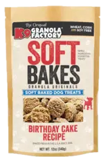 K9 Granola Factory K9 Granola Soft Bakes Birthday Cake Dog Treats - 12 oz