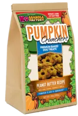 K9 Granola Factory K9 Granola Pumpkin Crunchers Peanut Butter & Banana Dog Treats - 14 oz