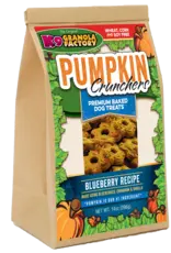 K9 Granola Factory K9 Granola Pumpkin Crunchers Blueberry Dog Treats - 16 oz