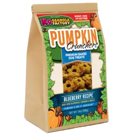 K9 Granola Factory K9 Granola Pumpkin Crunchers Blueberry Dog Treats - 16 oz
