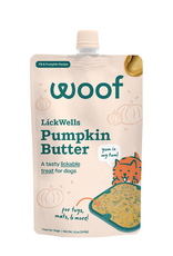 Woof Woof Dog Lickwells PumpkinButter 12oz
