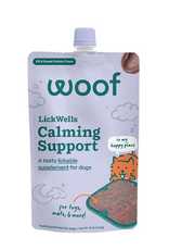 Woof Woof Dog Lickwells Calming Support 12oz