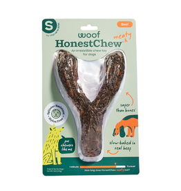 Woof Woof Dog Honestchew Meaty Ygnawt Chew Small