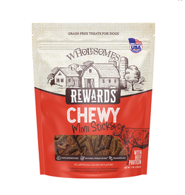 Sportmix Wholesomes Rewards Chewy Mini Beef Sticks - 7 oz