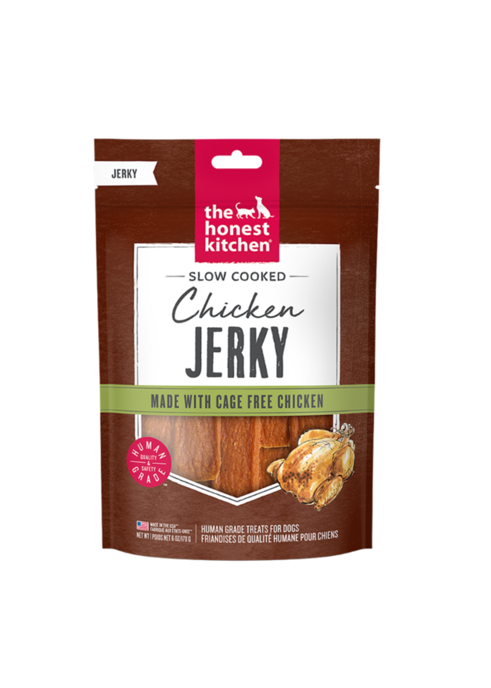 The Honest Kitchen The Honest Kitchen Slow Cooked Chicken Jerky - 6 oz
