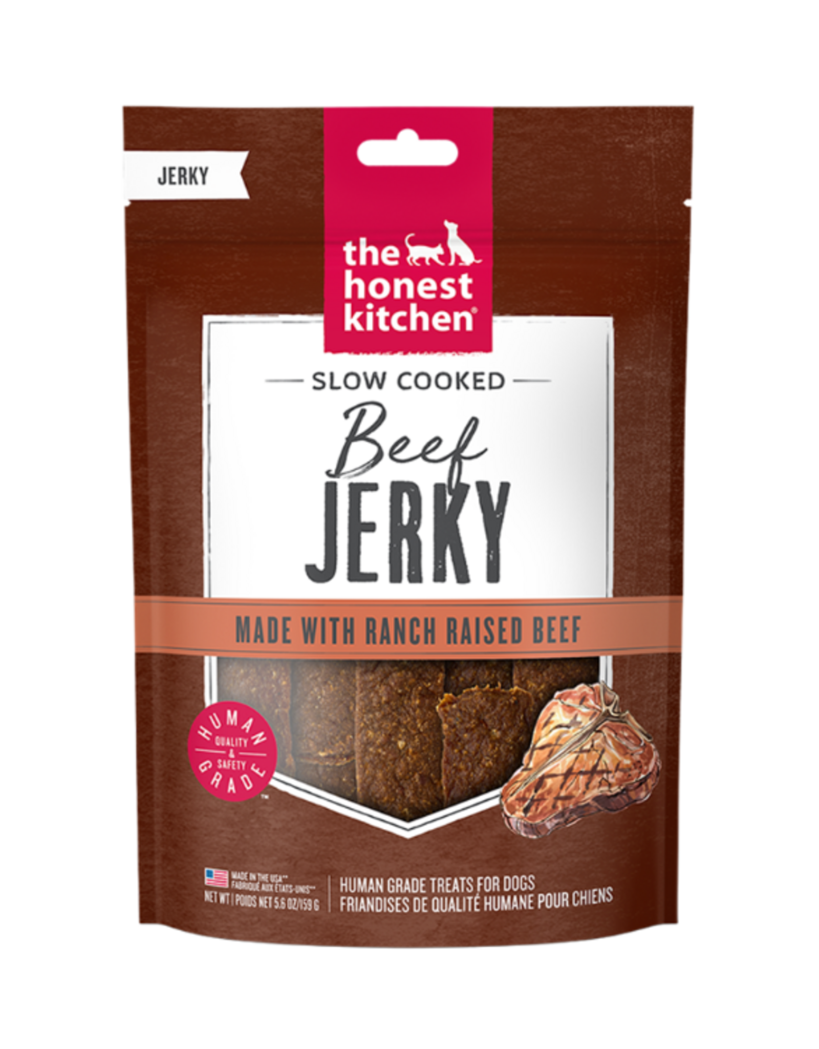 The Honest Kitchen The Honest Kitchen Slow Cooked Beef Jerky 6oz