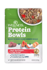 Wellness Wellness Dog Protein Bowls Beef Red  Pepper & Egg - 6.2 oz pouch