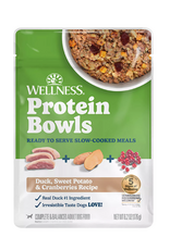 Wellness Wellness Dog Protein Bowls Duck Sweet Potato & Cranberries - 6.2 oz pouch