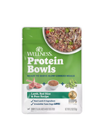 Wellness Wellness Dog Protein Bowls Lamb Red Rice & Peas - 6.2 oz pouch