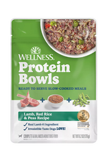 Wellness Wellness Dog Protein Bowls Lamb Red Rice & Peas - 6.2 oz pouch
